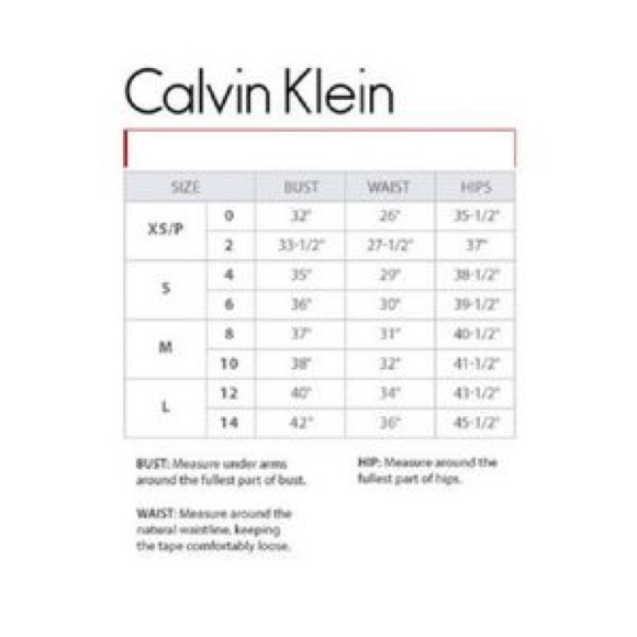 Calvin Klein Pleated Slimming Halter One Piece - Picture 5 of 5